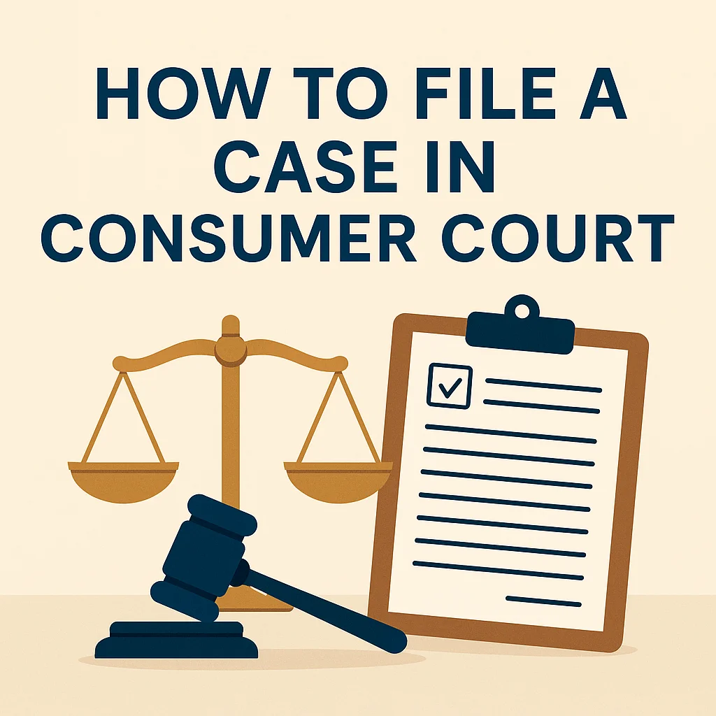 how to file a case in consumer court